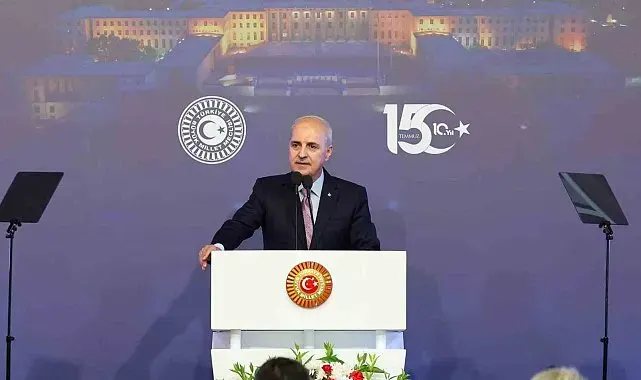 TBMM Başkanı Kurtulmuş: "Birinci ödevimiz, 'Terörsüz Türkiye' sürecini başarıya ulaştırmak ve yasaları hazırlayarak son noktaya ulaşabilmektir"