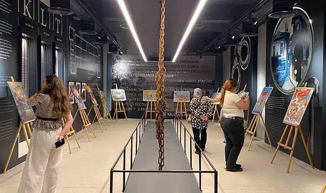 Sinop'ta "İrade Bizim, Zafer Bizim" resim sergisi