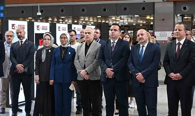 Sabiha Gökçen Havalimanı'nda "Hafıza ve Hatıra: 15 Temmuz" fotoğraf sergisi açıldı
