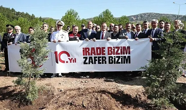 Muğla'da 15 Temmuz Demokrasi ve Milli Birlik Günü kapsamında etkinlikler düzenlendi