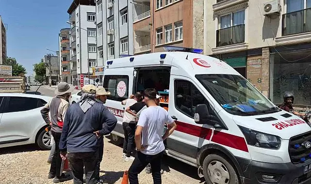 Çelik halata elini sıkıştıran vinç operatörü yaralandı