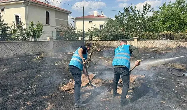 Ülkü Ocakları Kayseri İl Başkanlığı'ndan yangın duyarlılığı