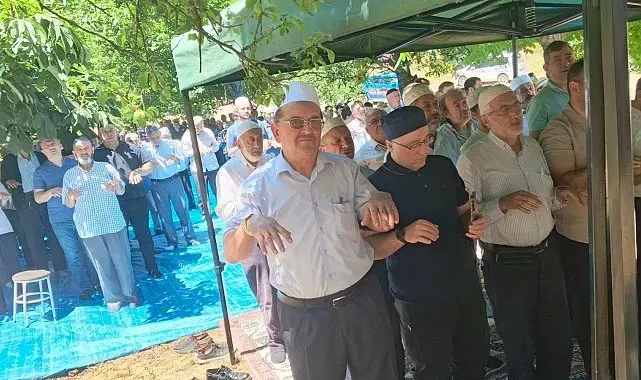 Bolu'da yağmur duası yapıldı