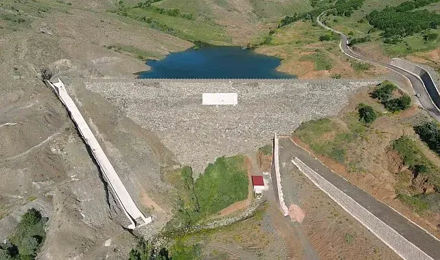 Dövmekaya Göleti Sulama Projesi'nde boru imalatı tamamlandı