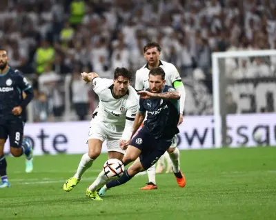Beşiktaş, Marsilya’ya Dolmabahçe’de yine kaybetmedi ve Avrupa'ya galibiyetle başladı