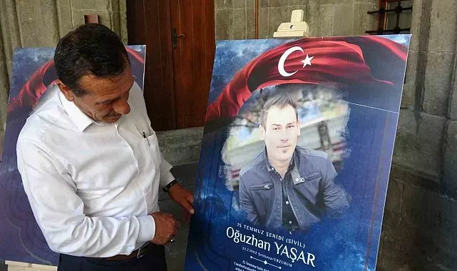 15 Temmuz şehidi oğlu için "Oğul" şiirini yazdı