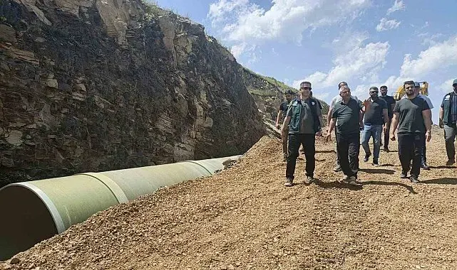 DSİ Bölge Müdürü Serdar Kotan Kars'taki sulama yatırımlarını yerinde inceledi