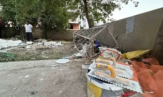 Siverek'te inşaat asansörünün halatı koptu: 2 işçi hayatını kaybetti
