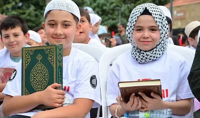 15 Temmuz şehitlerine vefa: 600 çocuk Kur'an-ı Kerim okudu
