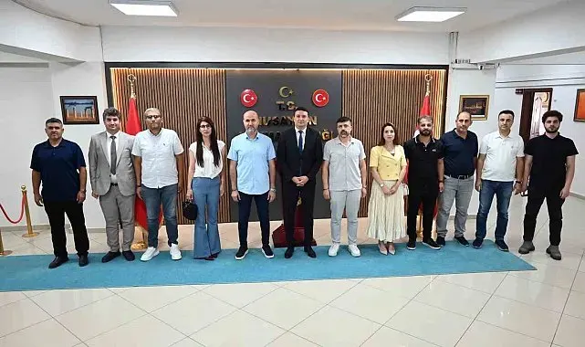 MAGYED, Nusaybin Kaymakamı Temurci ile bir araya geldi