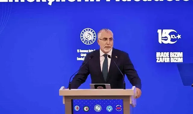 Bakan Işıkhan: "15 Temmuz gecesi sendikalarımızın sergilediği tavır da demokrasi tarihimiz açısından son derece önemlidir"