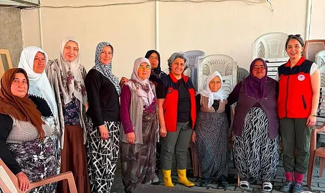 Kadın çiftçilere yönelik eğitimler sürüyor