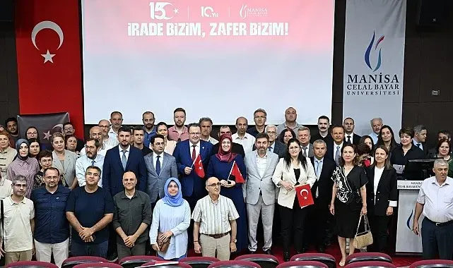 Manisa CBÜ'de 15 Temmuz anma programı gerçekleştirildi
