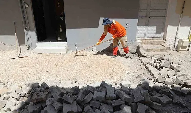 Haliliye'de üst yapı çalışmaları sürüyor