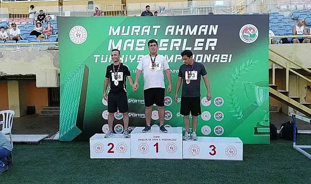 Master sporcu Alp Gökbora Ulubeli'den İzmir'de 4 dalda şampiyonluk