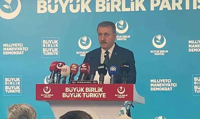 BBP Genel Başkanı Destici: "13 Haziran'da 29 şüpheli hakkında yakalama ve gözaltı kararı çıkarılmıştır"