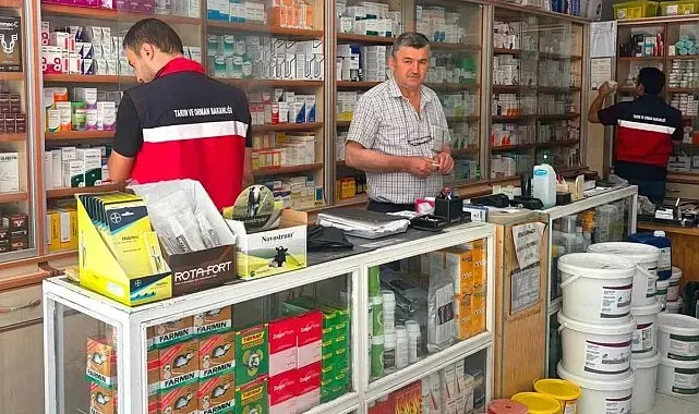 Simav'da veteriner hekim klinikleri denetlendi