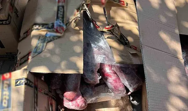Halk sağlığını tehdit eden 300 kilogram et imha edildi