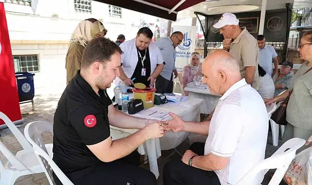 Bağcılar'da camilerde sağlık taraması yapıldı