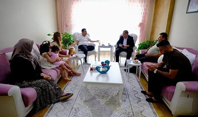 Başkan Dal'dan 15 Temmuz şehidinin ailesine ziyaret