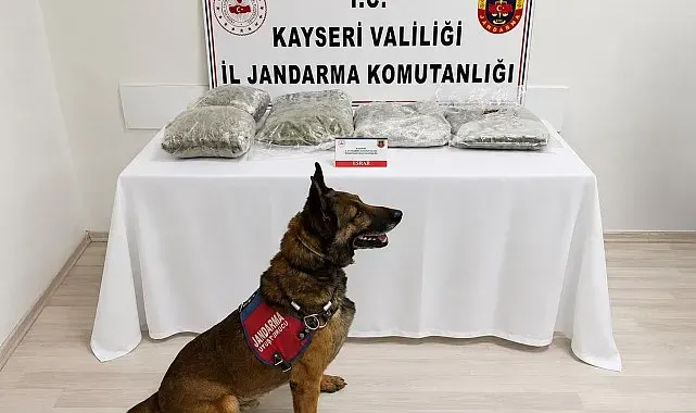 Kayseri'de 5 kilo uyuşturucu ele geçirildi