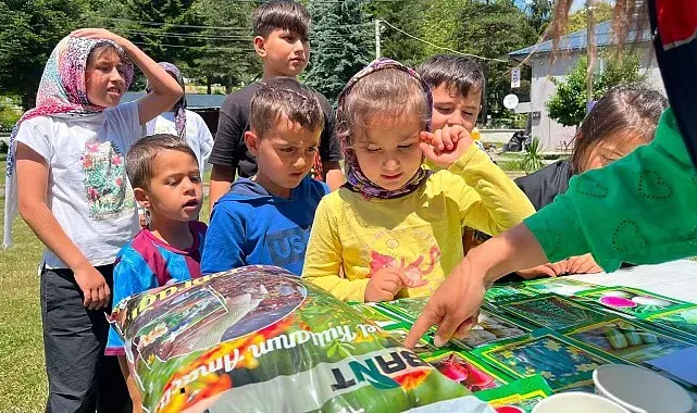 Çocuklara tarımın önemi anlatıldı