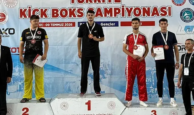 Vanlı sporcu Alim Yönten Türkiye şampiyonu oldu