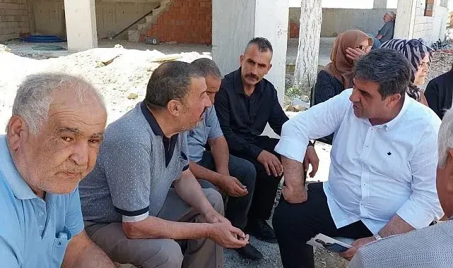 Anahtar Parti İl Başkanı Kaya, Çiçekdağı'nda talep ve önerileri dinledi