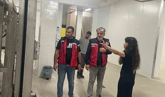 Hatay'da evcil hayvan yaş mama üretim tesisinde denetim gerçekleştirildi