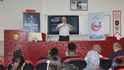İnönü Üniversitesinden Malatya'da 'Gazze İçin Bilim Kafe' Etkinliği