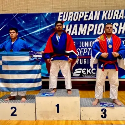 Bilecikli Sporcu Mikail Zaloğlu Avrupa Kuraş Şampiyonu Oldu