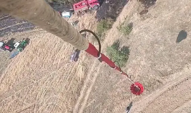 Karabük'te çıkan anız yangını söndürüldü