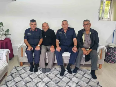 Bilecik İl Jandarma Komutanı Ali Vanlı'dan Kıbrıs Gazilerine Vefa Ziyareti