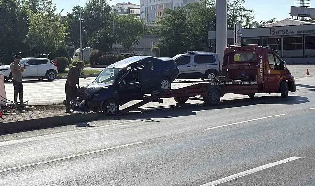 Eskişehir'de hatalı manevra kaza getirdi: 1 yaralı