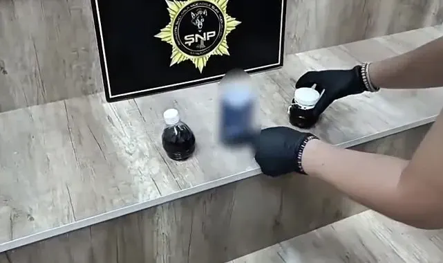 Siverek'te pet şişe düzeneğinde uyuşturucu ele geçirildi: 2 gözaltı