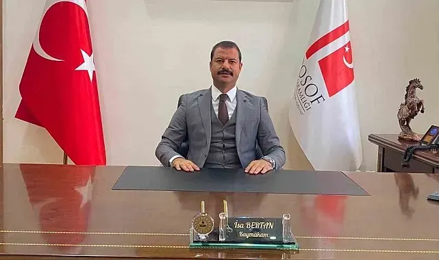 Posof Kaymakamı İsa Bertan görevine başladı