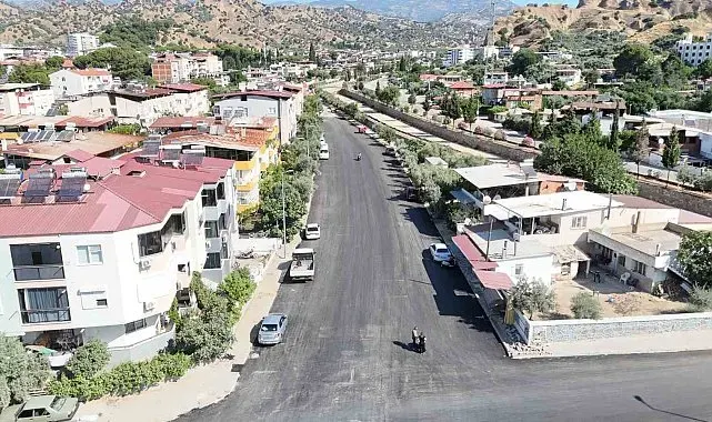 Nazilli Aydoğdu Mahallesi'nde sıcak asfalt yatırımı