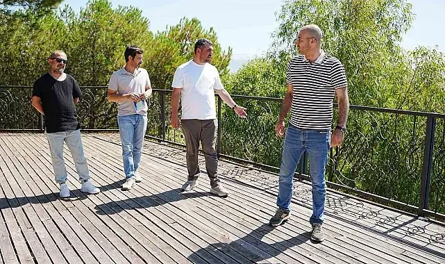 Başkan Zencirci, Mursallı'daki çalışmaları yerinde inceledi