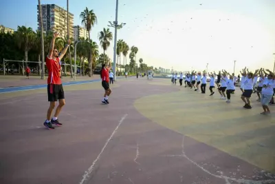 Mersin'de Avrupa Hareketlilik Haftası: Deniz Manzaralı Spor ve Engelsiz Ulaşım Eğitimi