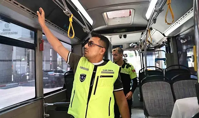Büyükşehir'den toplu ulaşımda klima denetimi