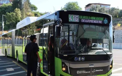 Kocaeli Güney Aksında Hizmete Giren 41G Hattı Ulaşıma Nefes Oldu