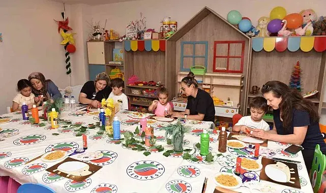 Kepez'de minik eller sanatla buluşuyor