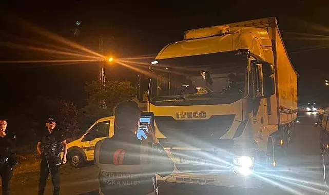 Zonguldak'ta ticari taşıtlara yönelik denetimlerde 87 araca ceza kesildi