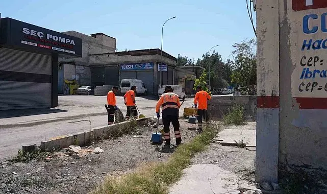 Şehitkamil'den KÜSGET'te kapsamlı temizlik seferberliği
