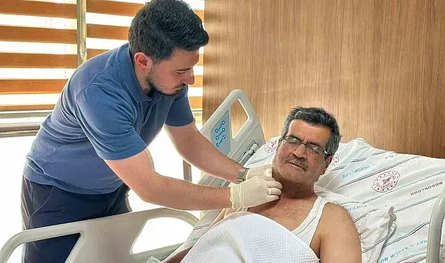 Siirt'te felç riski taşıyan hasta başarılı şah damarı ameliyatıyla sağlığına kavuştu