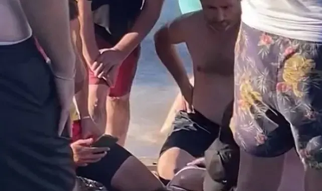 Şile'de boğulma tehlikesi geçiren küçük kızı ilk yardım personeli kurtardı