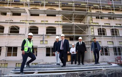 Adıyaman Valisi Abdullah Küçük'ten SGK Yeni Hizmet Binası İncelemesi