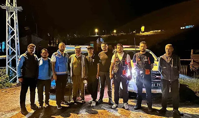 Sarıkamış'ta kaybolan bir kişi bulundu