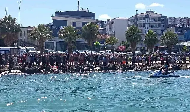 Samsun'da denizde boğulma tehlikesi geçiren kişi hastaneye kaldırıldı: Durumu ağır