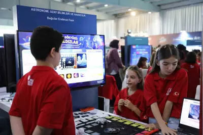 Enderun Çocuklar Merkezi'nin 'Herkes İçin Gökyüzü' Projesi TEKNOFEST Diyarbakır'da